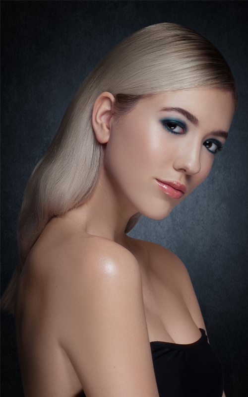 photo retouching example - After